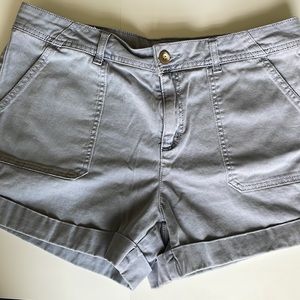 Grey shorts